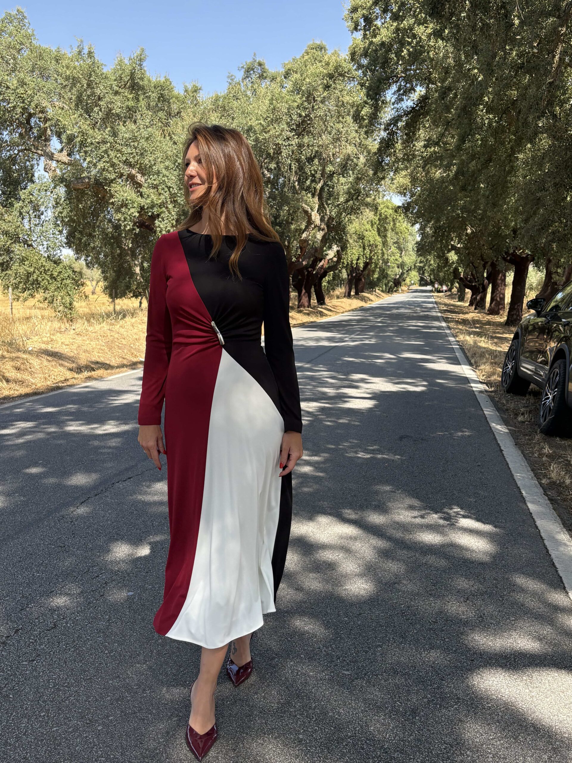 Vestido bicolor - Imagen 3