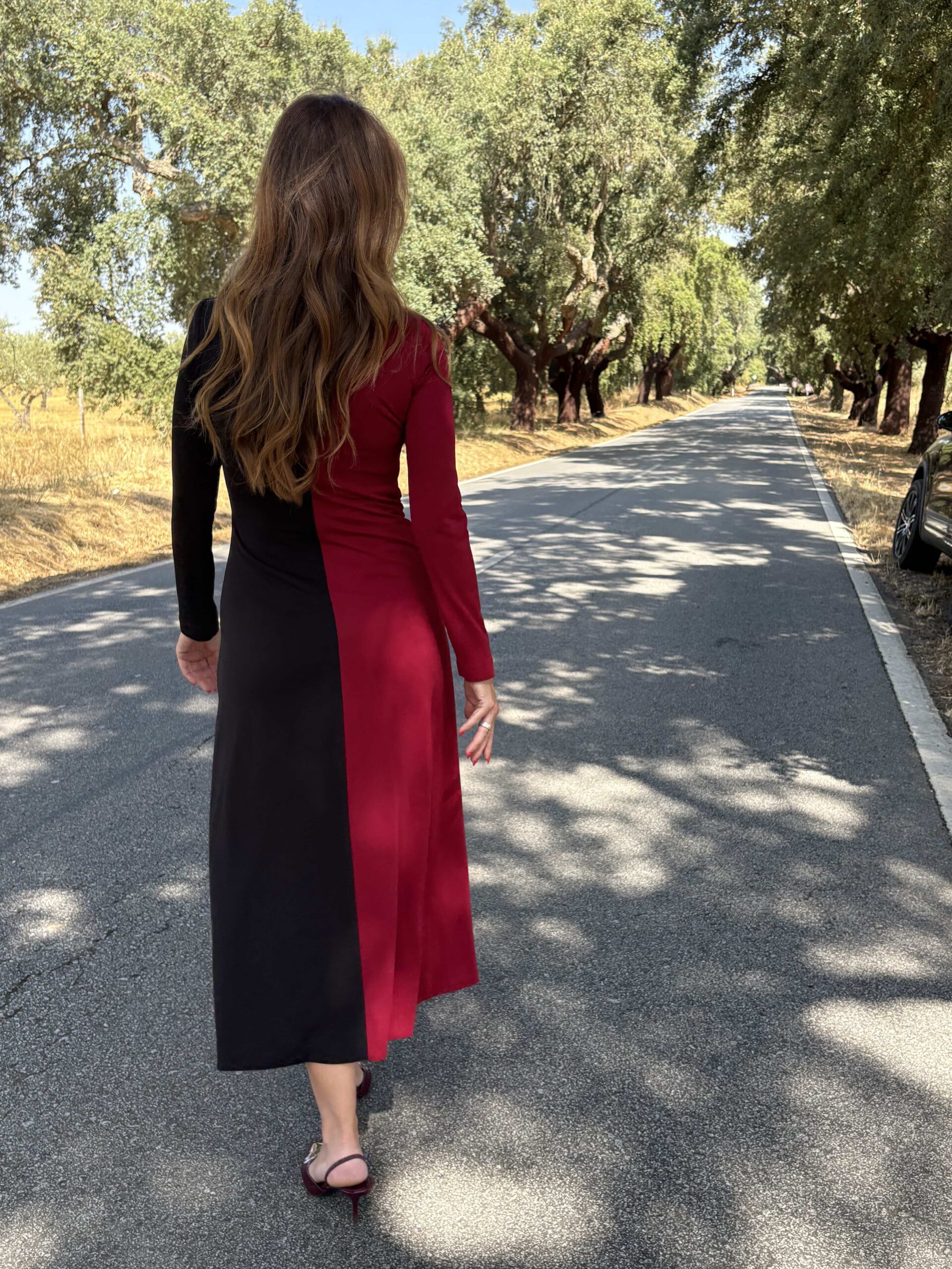 Vestido bicolor - Imagen 2