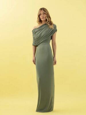 VESTIDO ALCOR LARGO VERDE