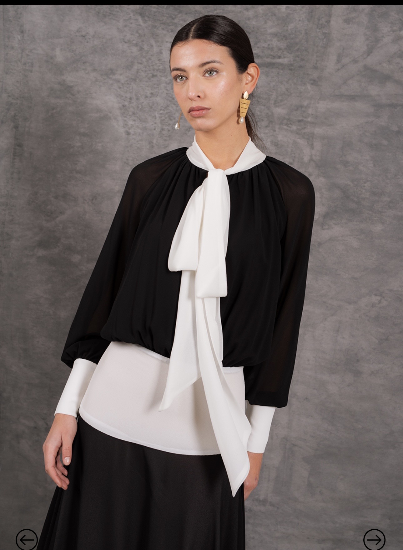 Vestido Extra Largo Sárate Negro - Imagen 3