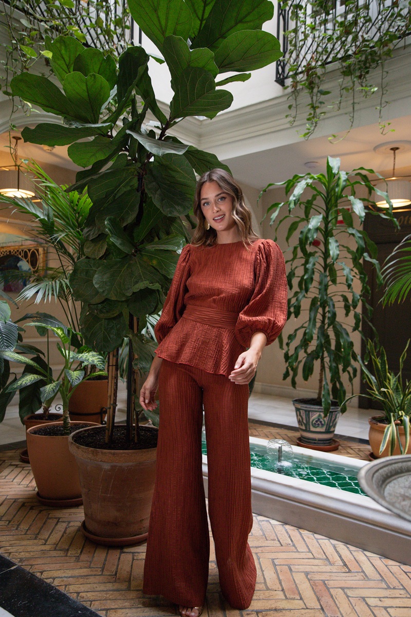 Conjunto pantalón Damasco
