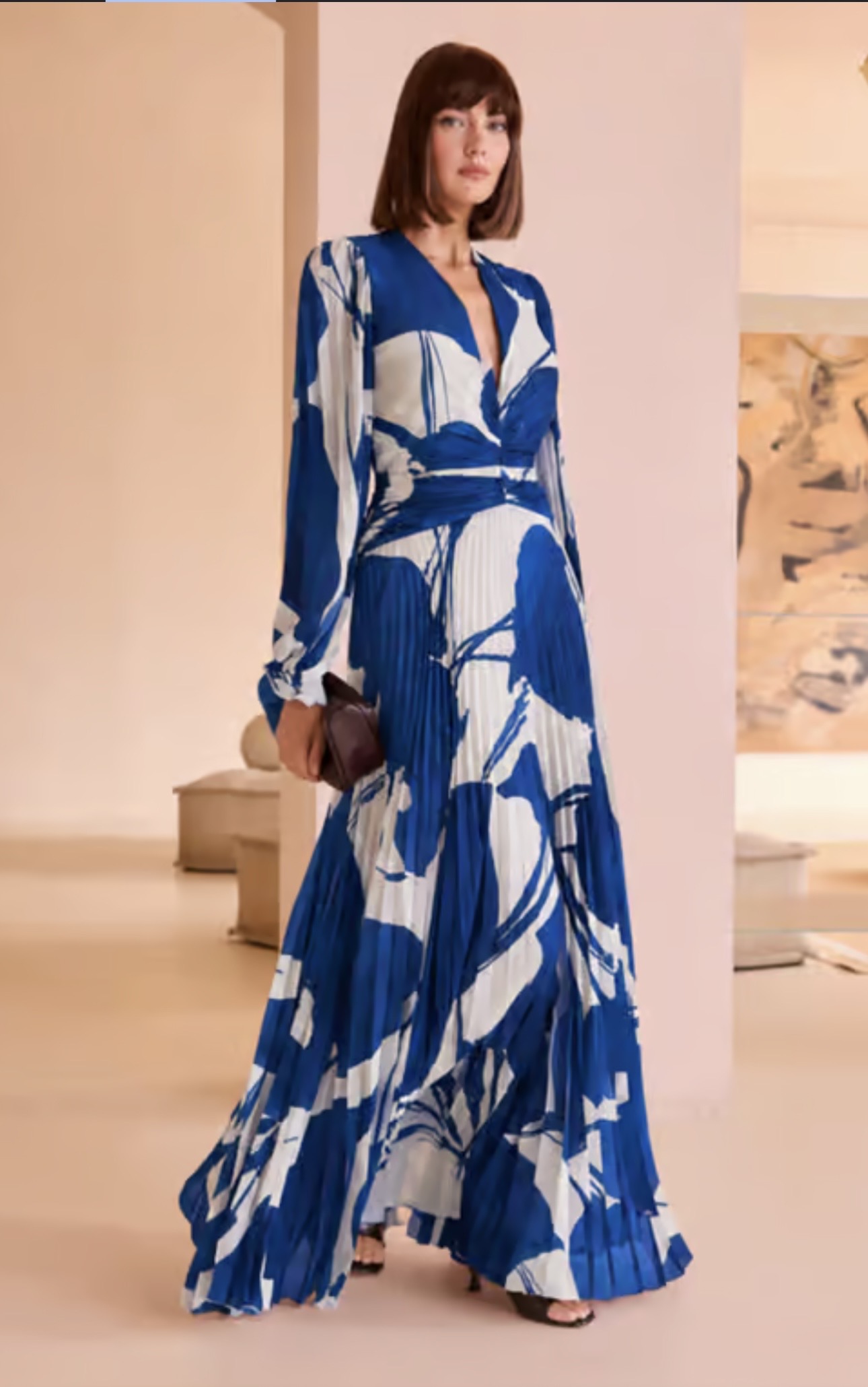 Vestido mediterráneo